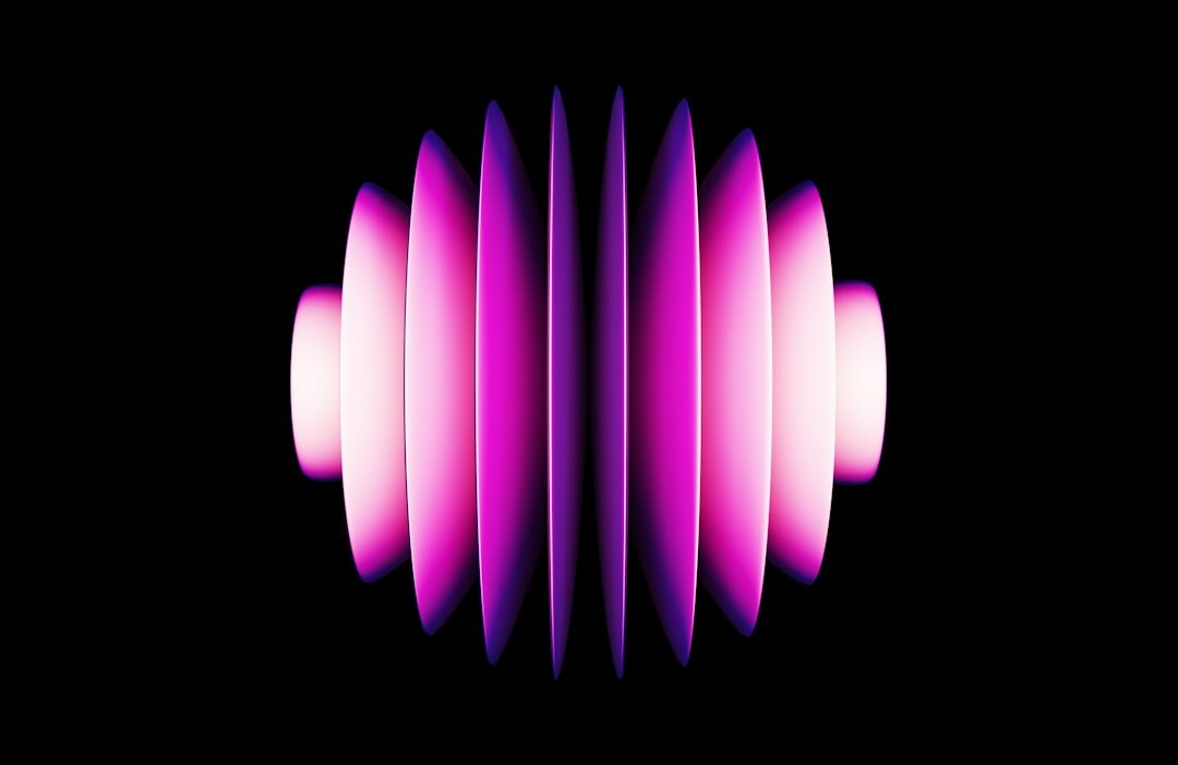 Radio wave pattern on a dark background representing broadcasting