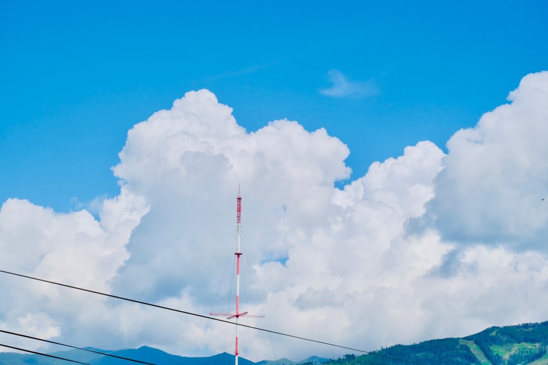 radio on mountain