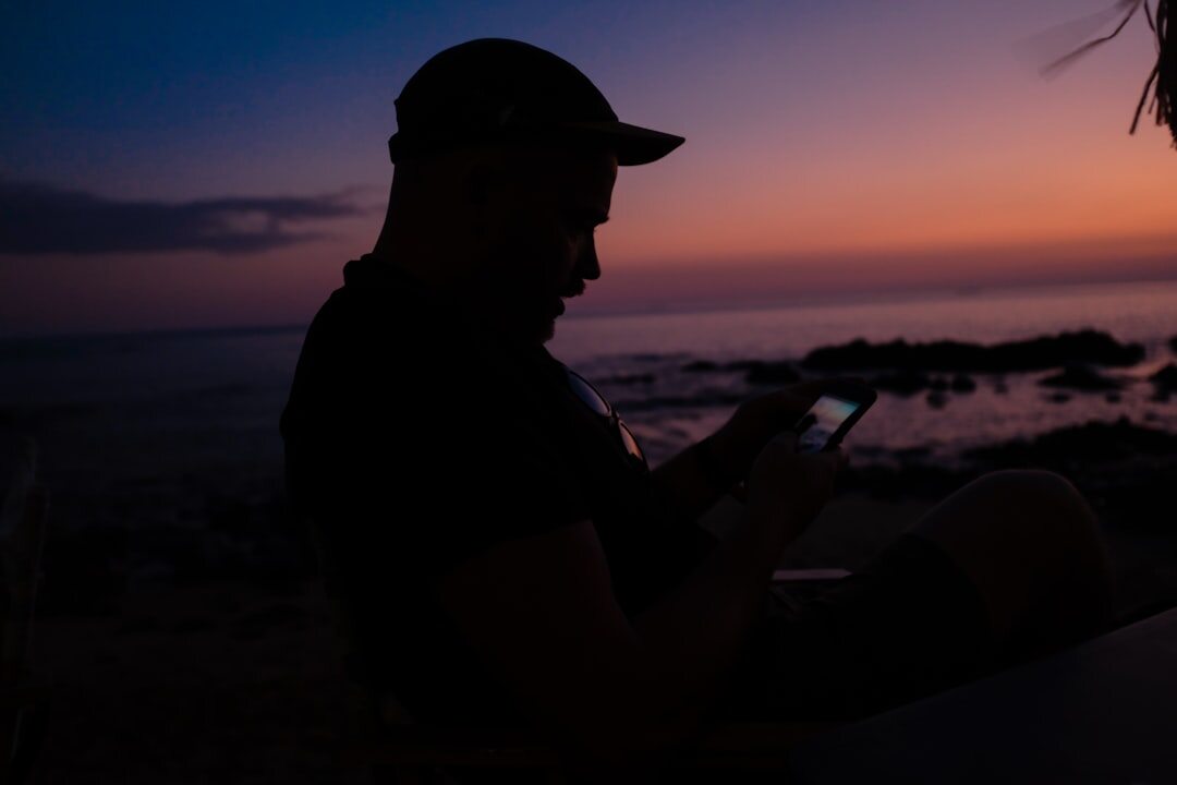 beach sunset radio listening