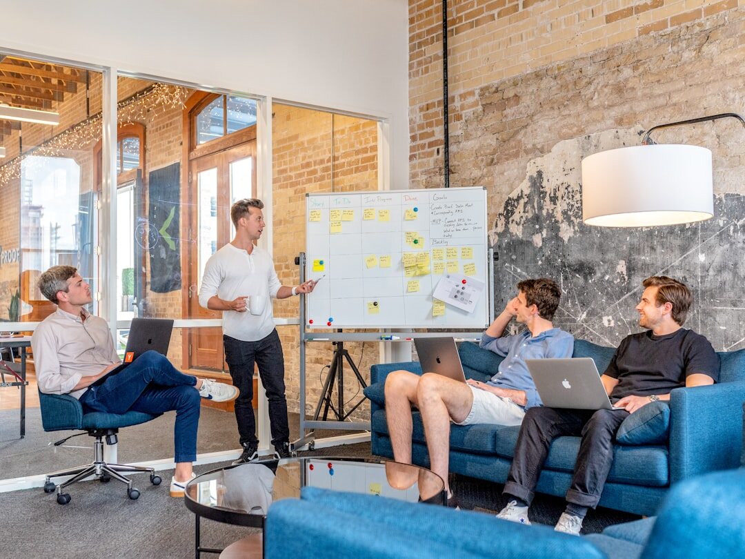 professional team meeting